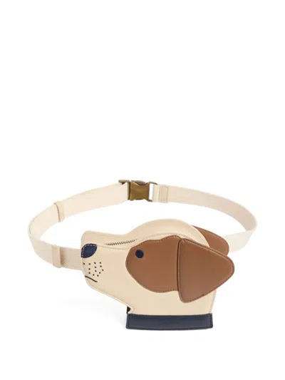 Bonpoint Dog-shaped Leather Belt Bag