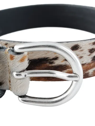 Molebo Cow-print Belt