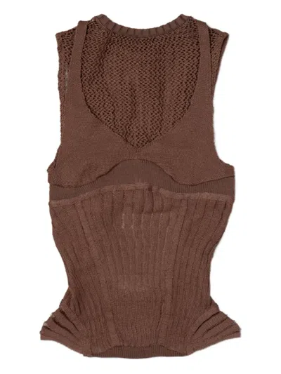 Isa Boulder Rider Top In Brown