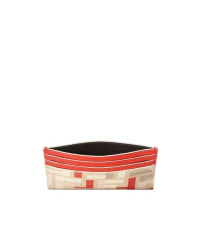 Fendi Roma Ff Motif Card Case