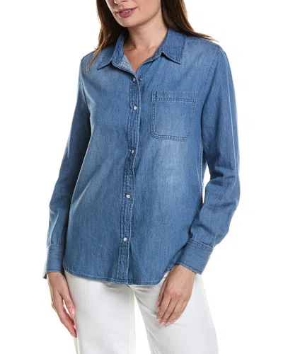 Lola River Denim Shirt In Blue