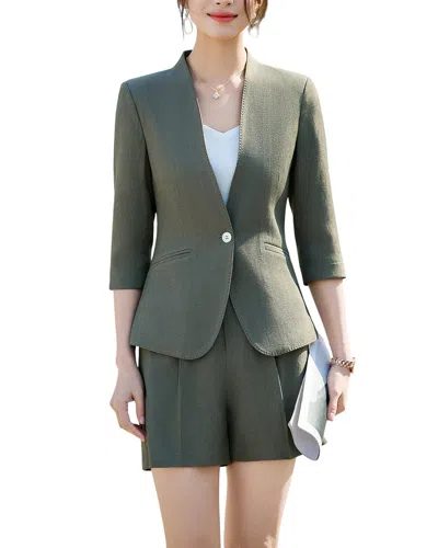 Bossy Chic 2pc Blazer & Short Set