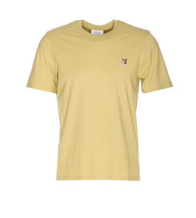 Maison Kitsuné Maison Kitsune' T-shirts And Polos In Yellow