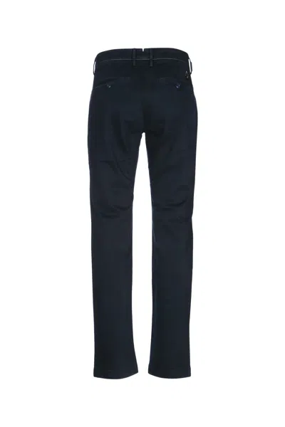 Jacob Cohen Trouser With Belt Loops And Pockets In Blue