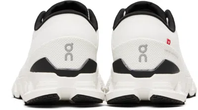 On Cloud X 4 Rubber-trimmed Mesh Running Sneakers In White
