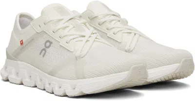 On White Cloud X 4 Ad Sneakers