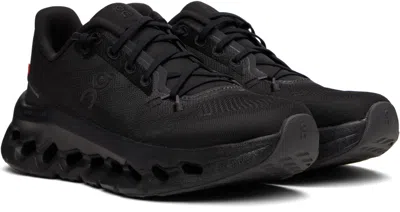 On Cloudrunner 2 Waterproof Running Shoe In Black