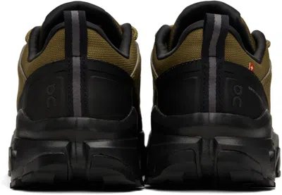 On Khaki Cloudrock Low Waterproof Sneakers