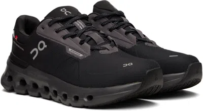 On Cloudrunner 2 Waterproof Sneakers In Black