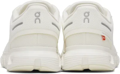 On White Cloud 6 Sneakers
