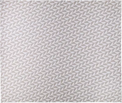 Dusen Dusen Gray & White Scallop Coverlet Bed Set, King