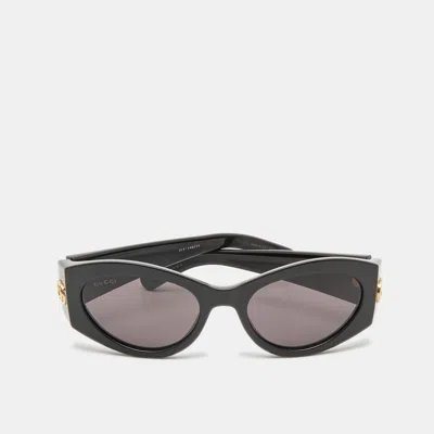 Pre-owned Gucci Black Gg1401s Frame Cat Eye Sunglasses