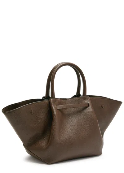 Demellier New York Midi Leather Tote