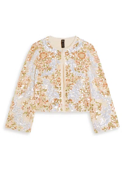 Needle & Thread Baroque Sequin-embellished Tulle Jacket