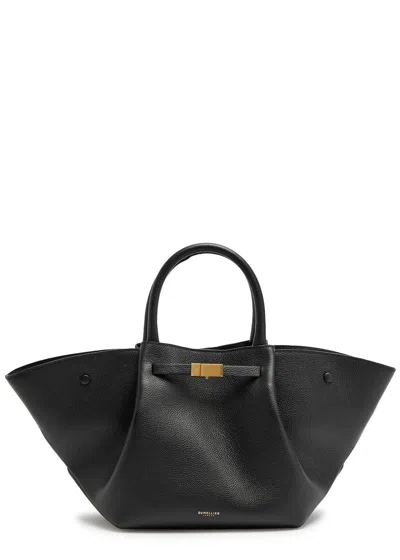 Demellier New York Midi Grained Leather Tote