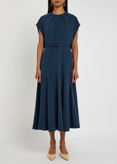 Roland Mouret Light Cady Crepe Midi Dress