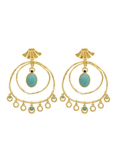 Chloé Chloe The  Sunflower Drop Earrings