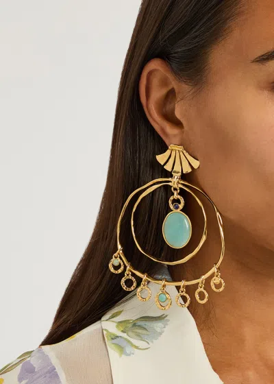 Chloé Chloe The  Sunflower Drop Earrings