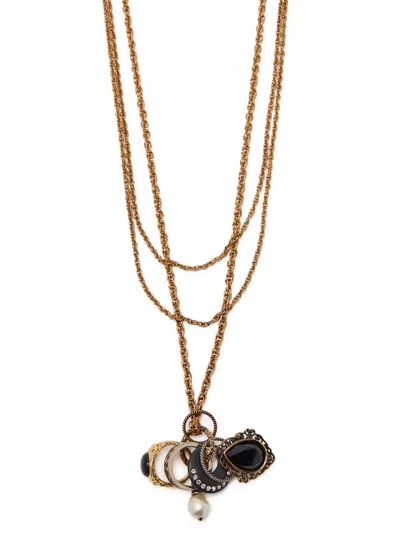 Chloé Chloe The  Antique Pearls Embellished Necklace