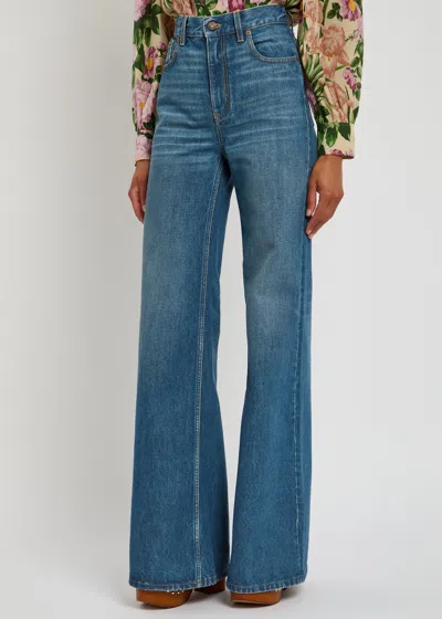 Chloé Chloe Flared-leg Jeans