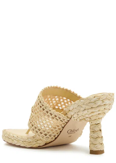Chloé Isla Crochet Espadrille Sandal