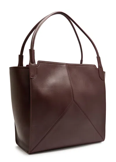 Victoria Beckham Victoria Panelled Smoothed Leather Tote