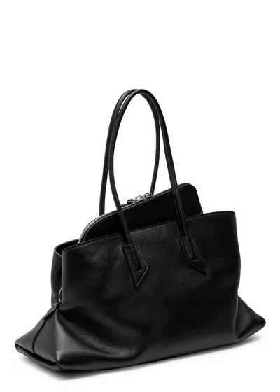 Attico La Passeggiata Medium Leather Shoulder Bag