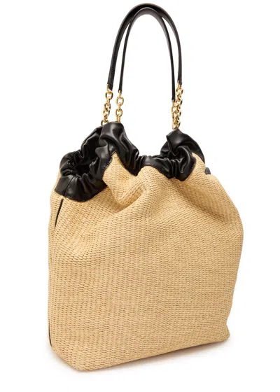 Demellier Miami Raffia Tote