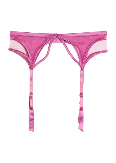 Fleur Of England Lola Mesh Suspender Belt