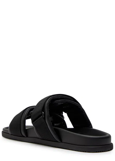 Moncler Logo-jacquard Rubber Sliders