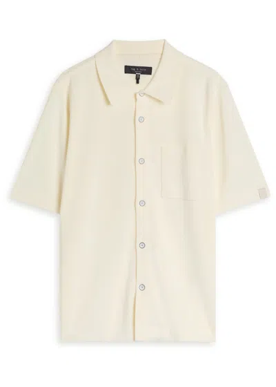 Rag & Bone Fine-knit Polo Shirt