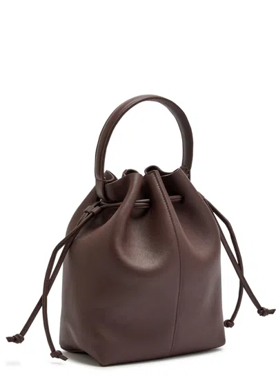 Mansur Gavriel Flores Grained Leather Bucket Bag