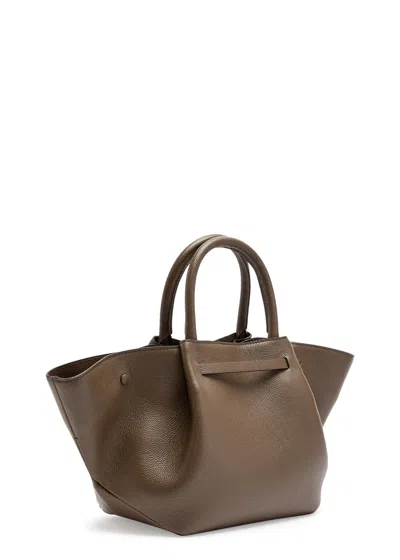 Demellier New York Midi Leather Tote