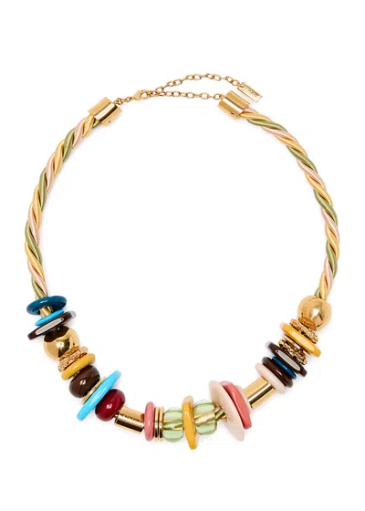 Chloé Gold-tone Beaded Necklace