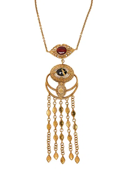 Chloé Chloe The  Amulet Embellished Necklace