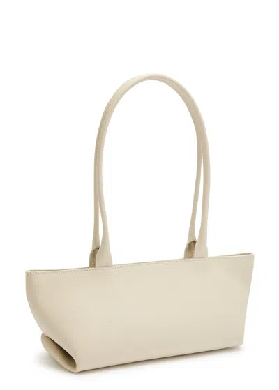 Demellier New York Grained Leather Shoulder Bag