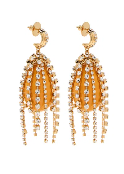 Chloé Chloe The  Glow Embellished Drop Earrings