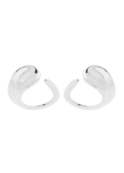 Agmes Marta Sculpted Hoop Earrings