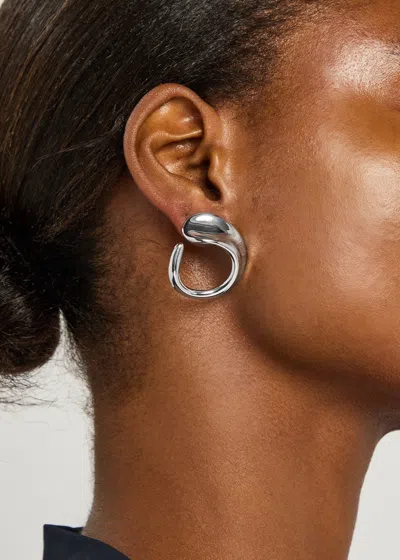 Agmes Marta Sculpted Hoop Earrings