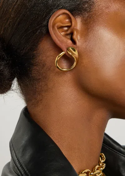 Agmes Marta Sculpted Hoop Earrings
