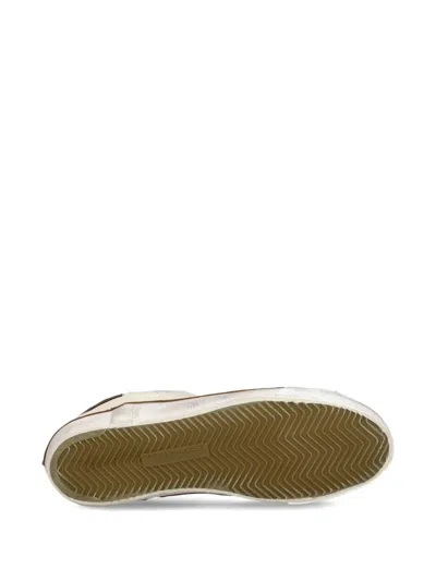 Philippe Model Distressed Leather Low-top Sneakers In Neutral