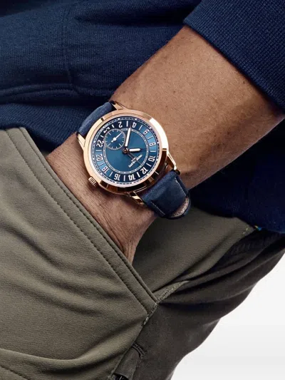 Pre-owned Patek Philippe 2024 Complications Calatrava 42mm In Blue