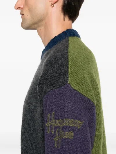 Pre-owned Jc De Castelbajac 1980s Cartoon-embroidered Sweater In Green