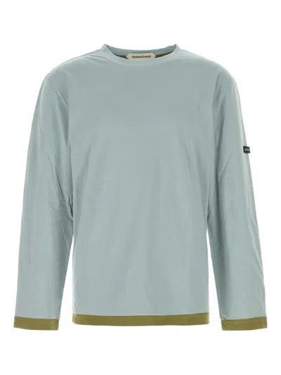 Namacheko Cotton T-shirt Contrast Hem In Multi
