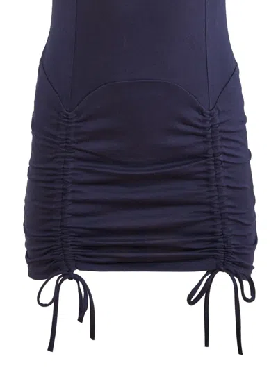 Fleur Du Mal Riley Dress In Blue