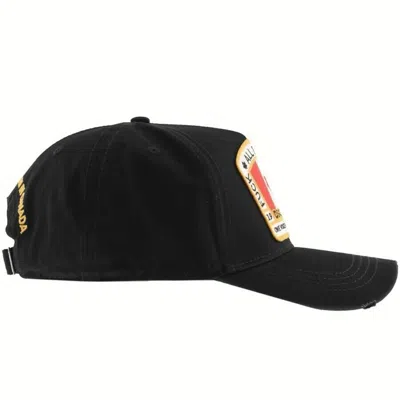 Dsquared2 Canada Patch Baseball Cap Black