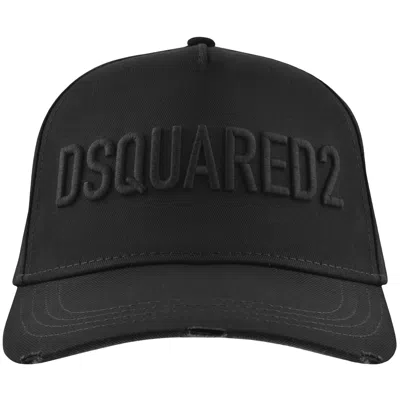 Dsquared2 Black Logo Baseball Cap
