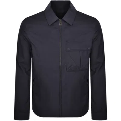 Belstaff Drome Overshirt Dark Ink In Blue