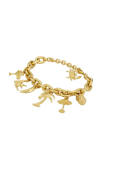 Chloé Charm Bracelet In Gold