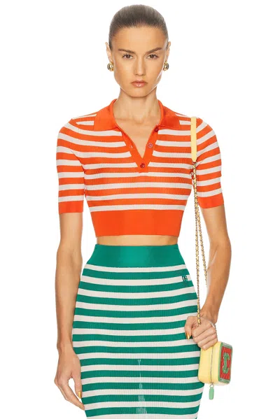 Dolce & Gabbana Striped Polo